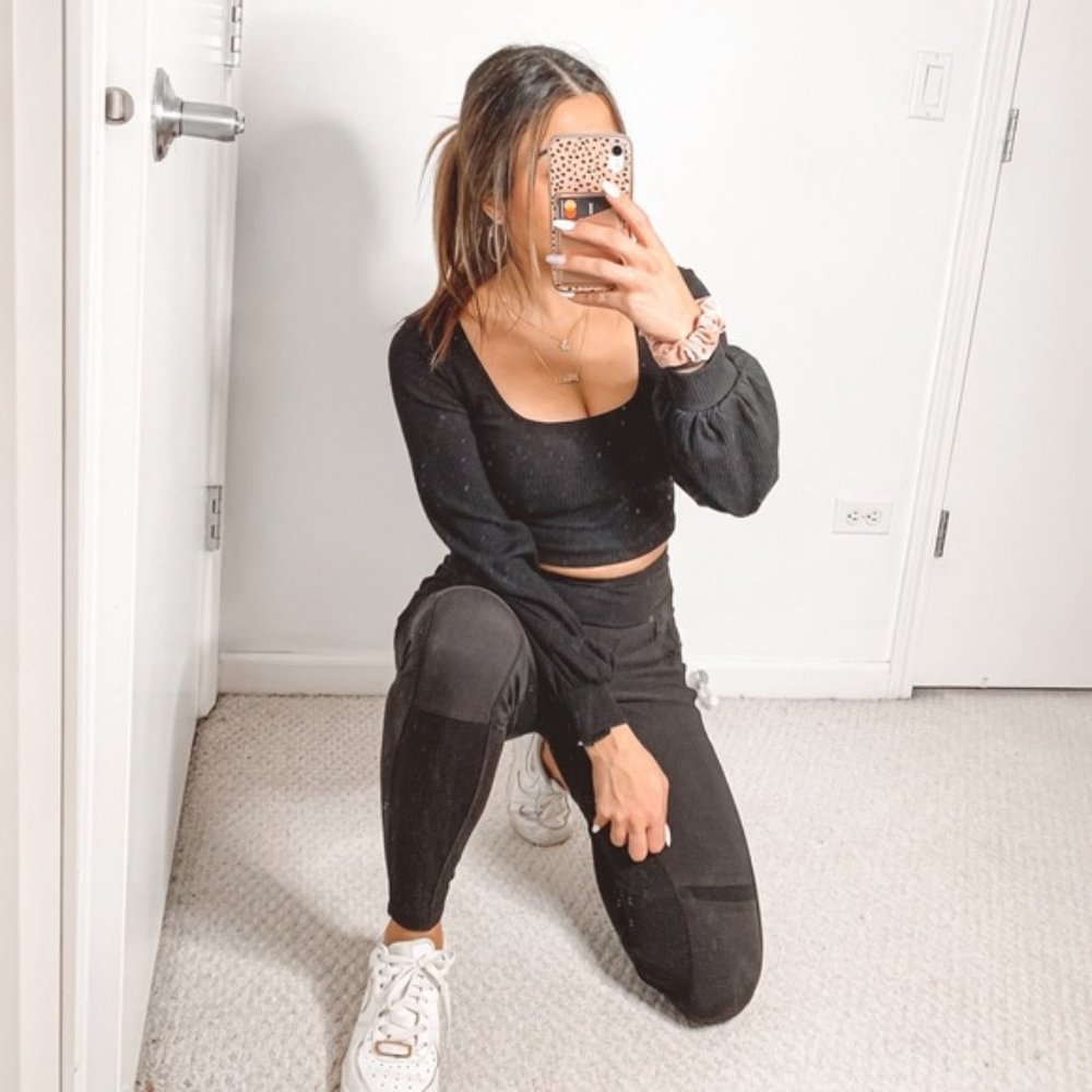 The North Face Black Leggings - High-Rise Athletic Fit